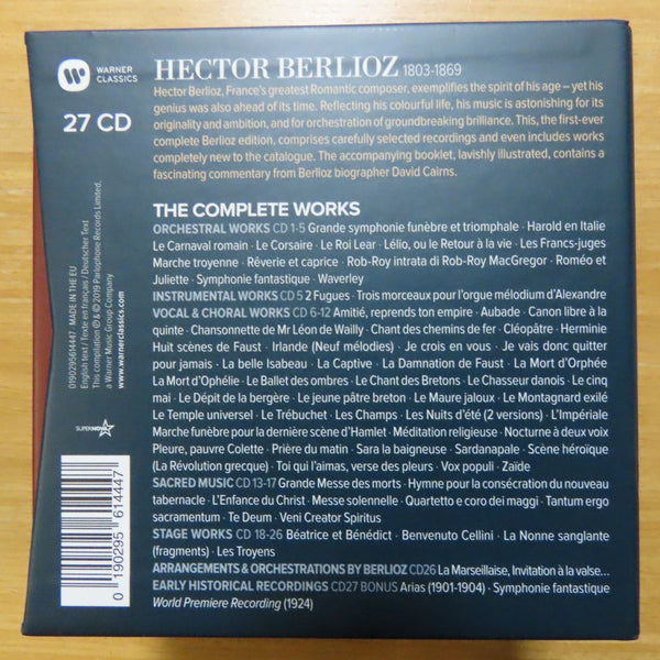 BERLIOZ - Complete Works (27CDs)