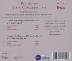 Beethoven: Piano Concertos 1 &2