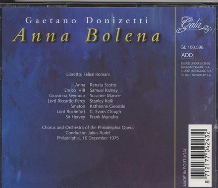 Donizetti: ANNA BOLENA