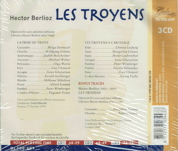 Berlioz: LES TROYENS