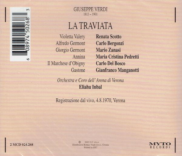 Verdi: LA TRAVIATA