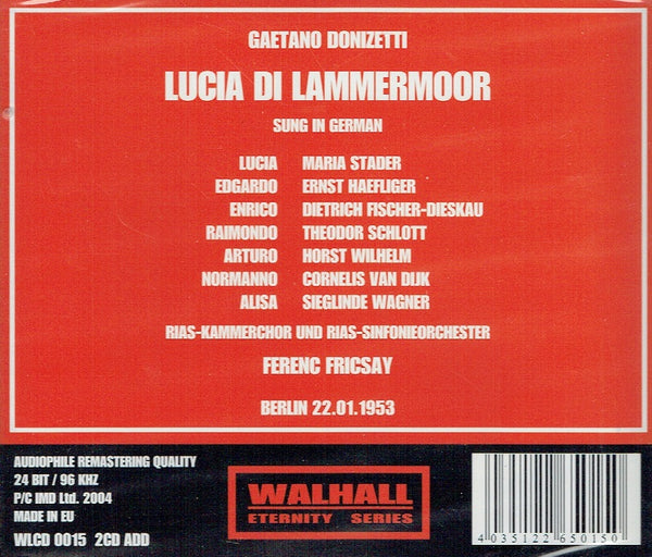 Donizetti: LUCIA DI LAMMERMOOR (in German)