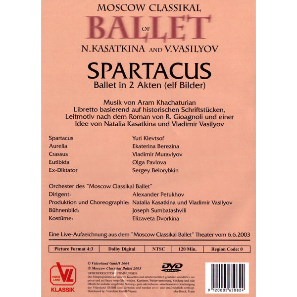 SPARTACUS/Moscow Classical Ballet