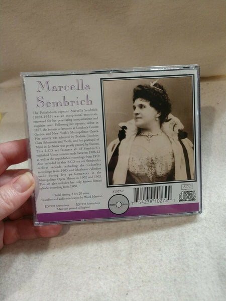 Marcella Sembrich -  The Complete Victor Recordings 1908-19