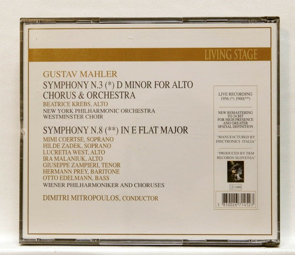 Mahler: Symphonies No. 3 & 8