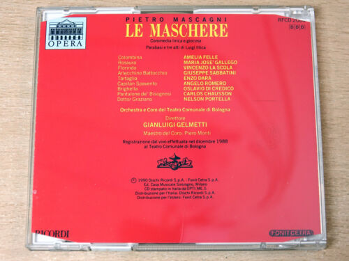 Mascagni: LE MASCHERE