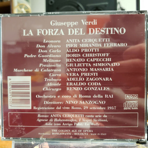 Verdi: LA FORZA DEL DESTINO