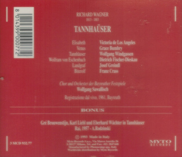 Wagner: TANNHÄUSER