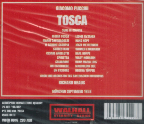 Puccini: TOSCA (in German)