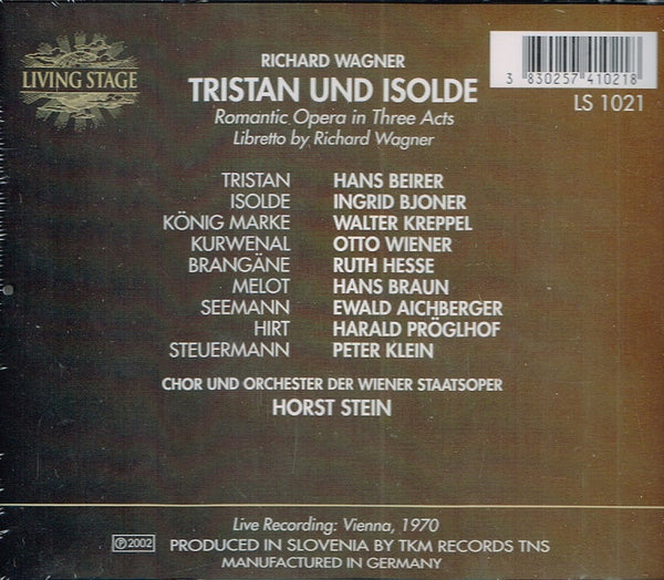 Wagner: TRISTAN UND ISOLDE