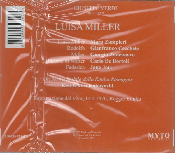 Verdi: LUISA MILLER